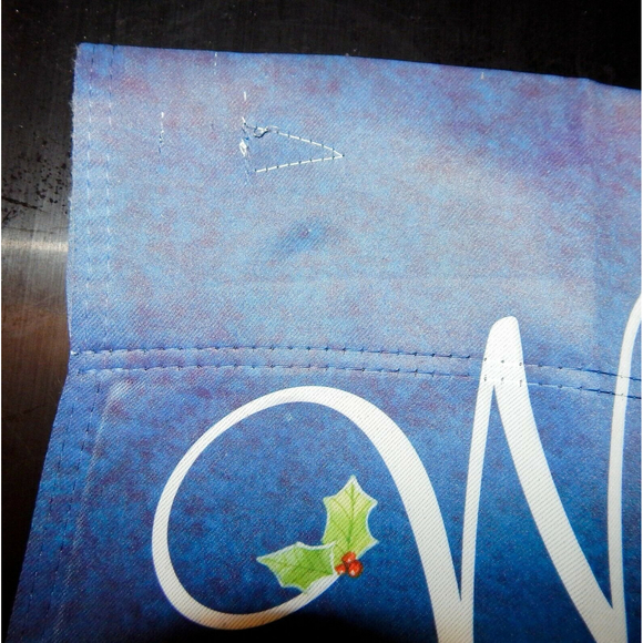 Kathleen McKenna Warmest Wishes Candles Holiday Christmas Garden Yard Flag 28x39 - Picture 8 of 8